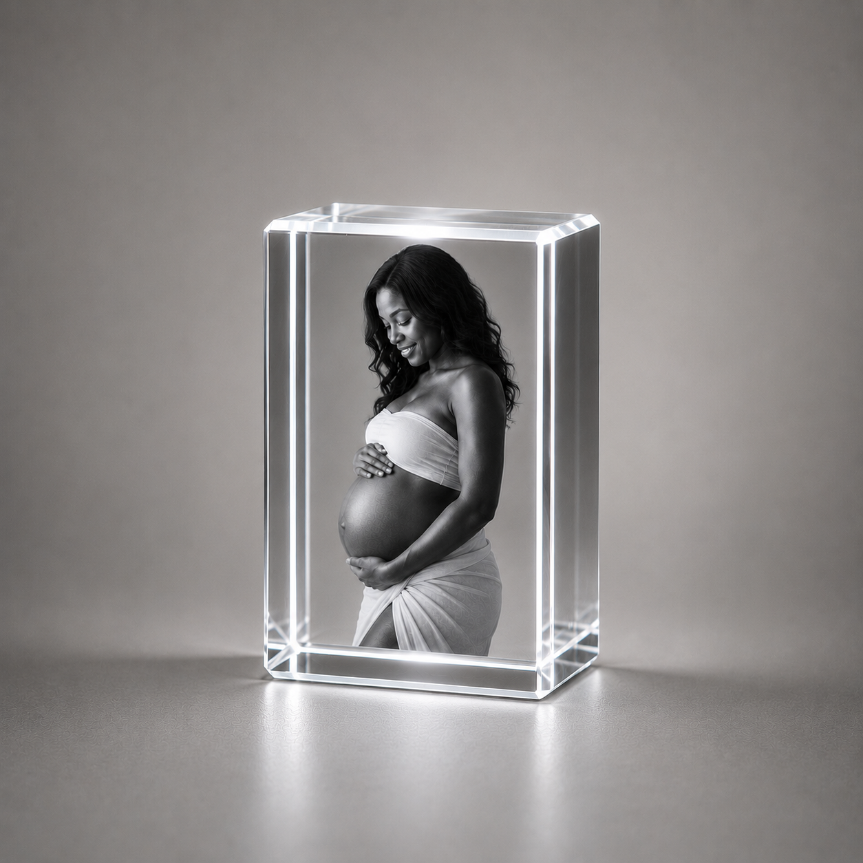 3D Crystal Rectangle (Small)