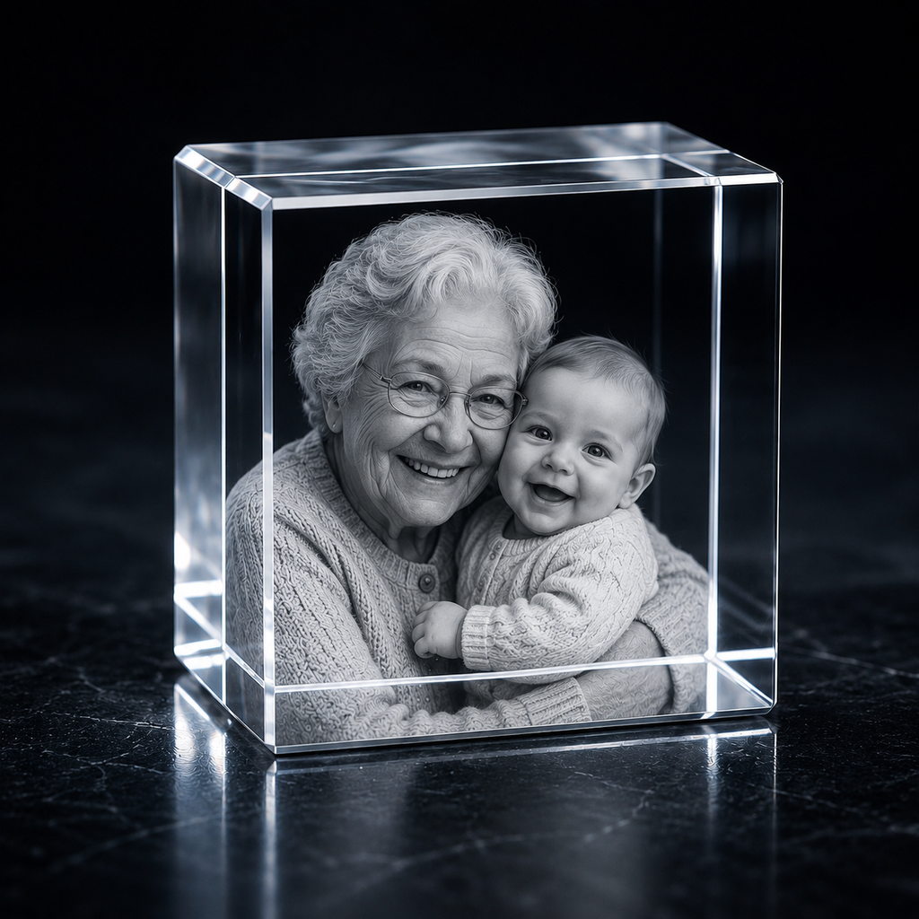 3D Crystal Square (Large)