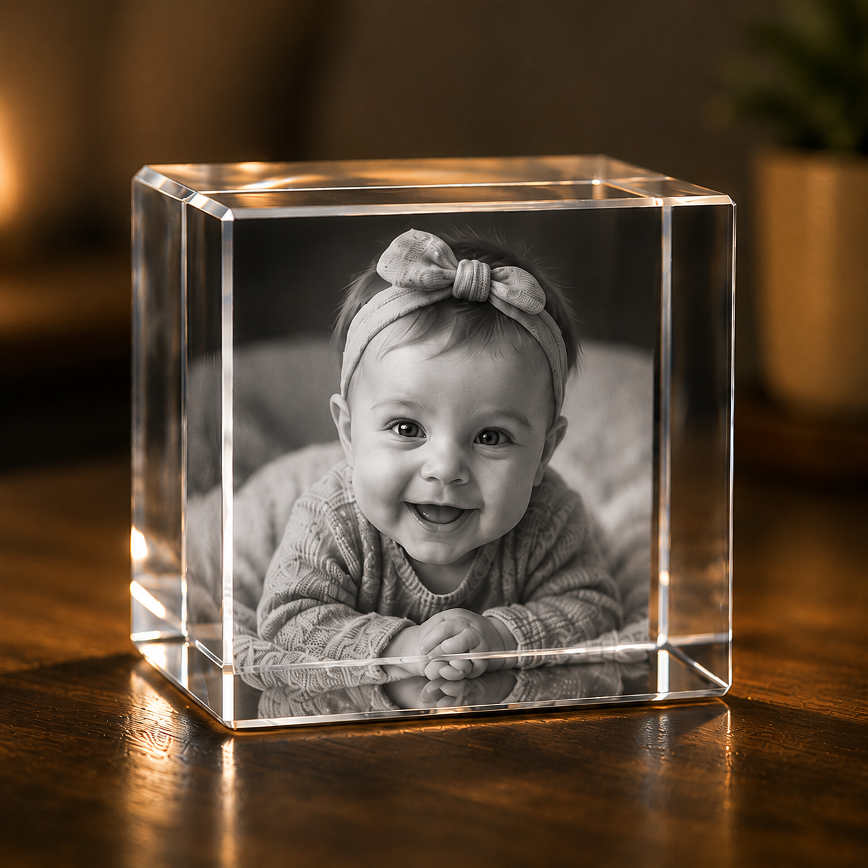 3D Crystal Square (Large)