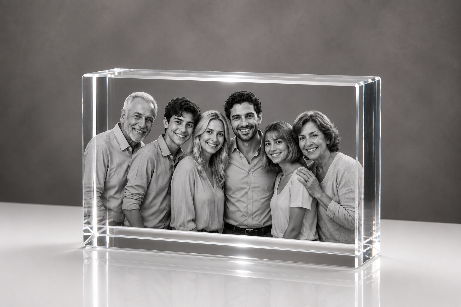 3D Crystal Rectangle (Large)