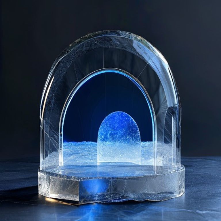 3D Crystal Dome