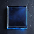 3D Crystal Square Plaque